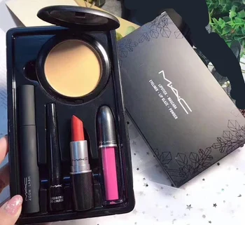 

macing Professional Makeup Sexy Limited Set Multi-function Matte Lipstick Matte Shimmer Lip Stick Lip gloss 1Set