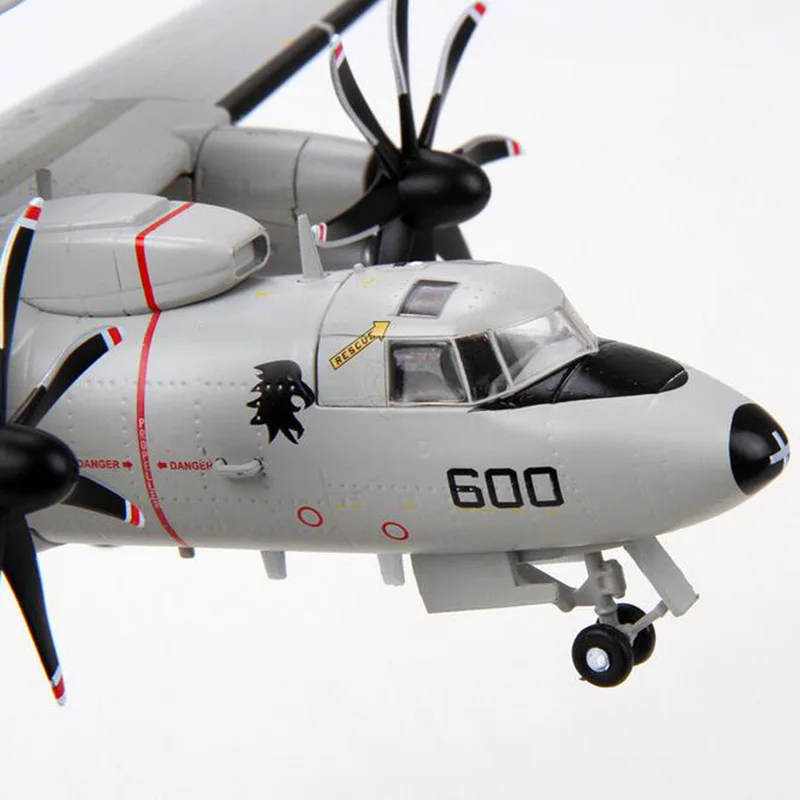 Американский 1/72 масштаб USAF E-2C Hawkeye Airborne ранПредупреждение самолет литой Сплав статическая игрушка в виде самолета военные коллекции