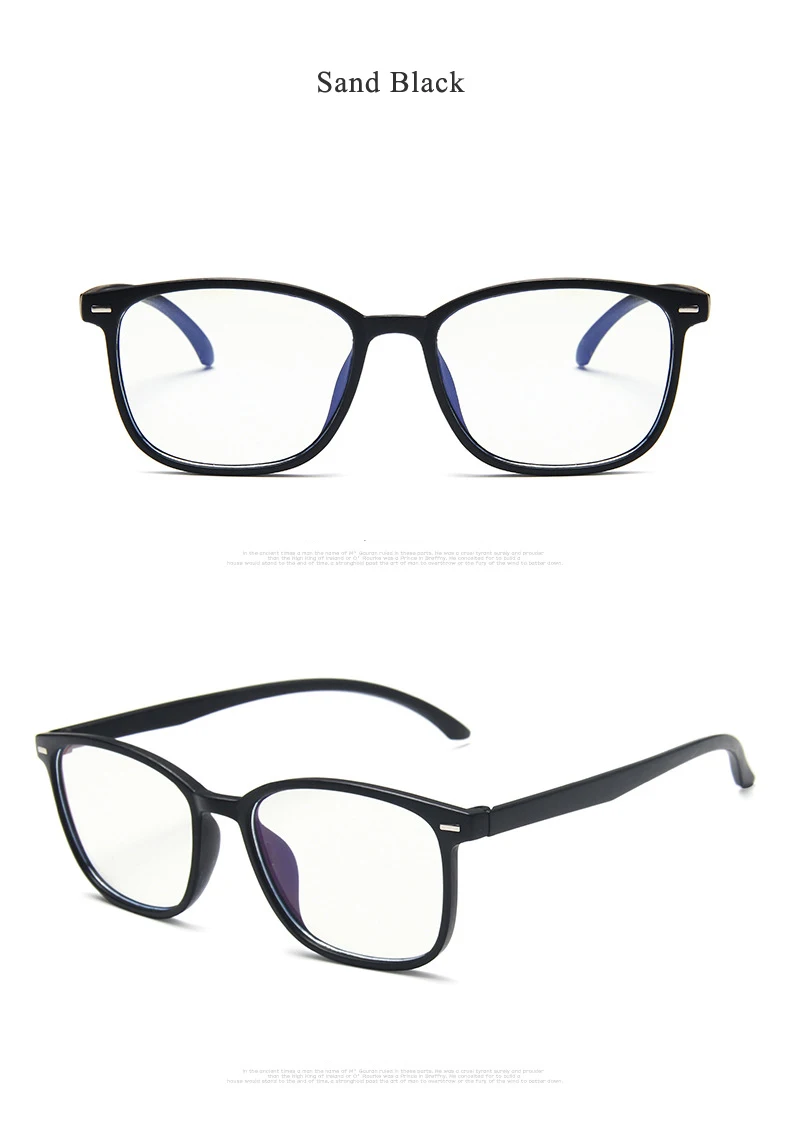 Longkeperer квадратный прозрачный компьютер очки для женщин и мужчин Сверхлегкий заклепки оправа Ретро прозрачные линзы, очки Oculos