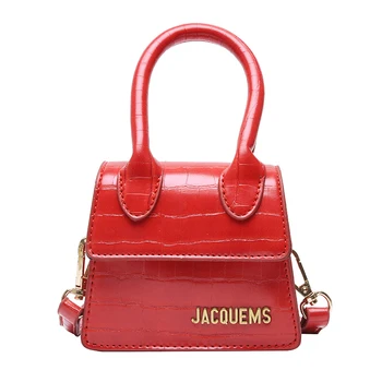 

Stone Mini Handbags Women Designer Luxury Shoulder Crossbody Bags for Women 2020 Fashion Leather Small Square Shoulder Bag Purse