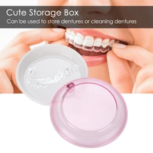 

Portable Rotating Tooth Storage Box Dental Correction Holder Box Cute Storage Box