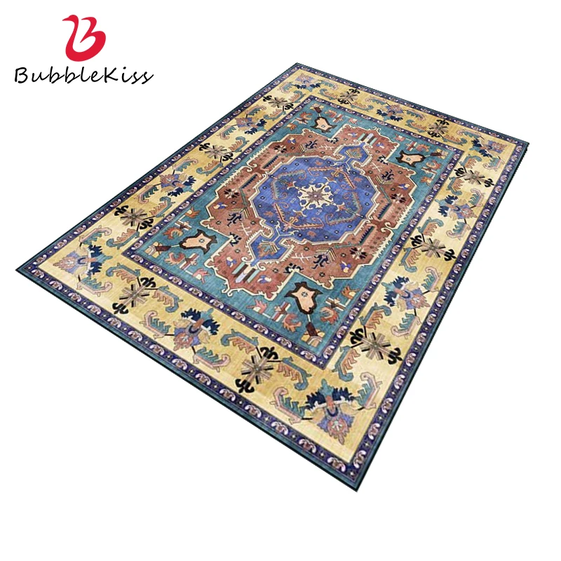 

Пузырь поцелуй по индивидуальному заказу ковры для Гостиная Ретро Стиль коврики полиэстер Нескользящие Спальня Площадь Ковер домашний Декор коврик для ног