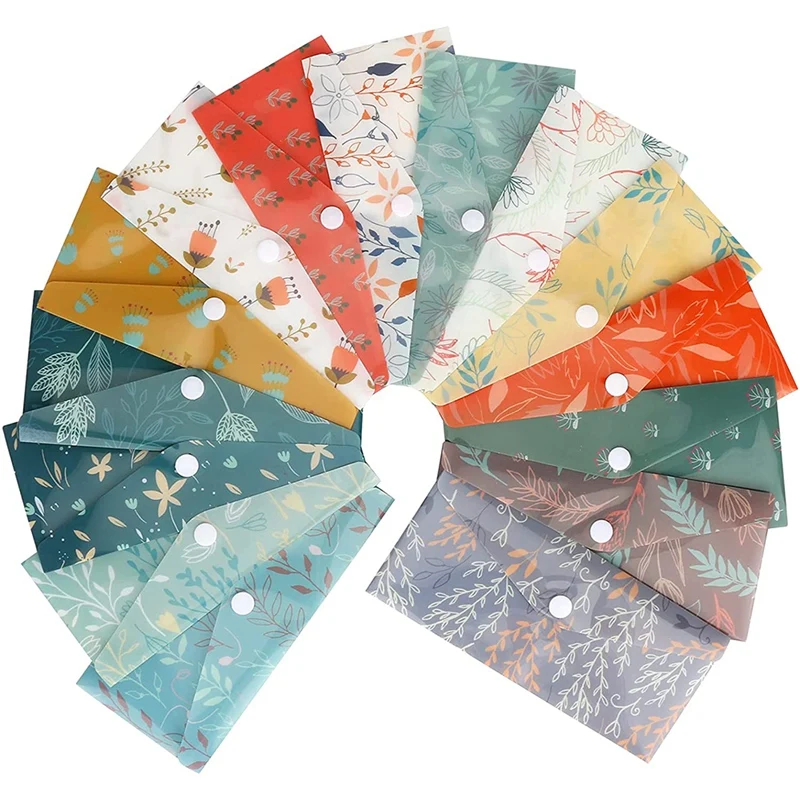 Waterproof Cash Budget Envelope Reusable Plastic Money Envelopes For Budgeting And Saving