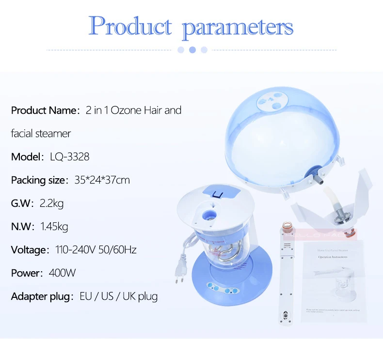 2 в 1 ионная Пароварка для волос на лице Ароматерапия Увлажнитель Воздуха озоновый Пароварка Salo SPA увлажняющий крем для кожи автомобиля для домашнего использования оборудование для красоты