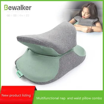 

Multifunctional Memory Foam Pillow Two-in-one Waist Pillow for Nap Office Lunch Break Pillow Students Lying Pillow