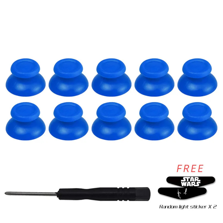 Data Frog 10pcs Replacement Joystick Thumb sticks For PS4 Controller Analog Joystick Button For Sony PS4 Joystick Button