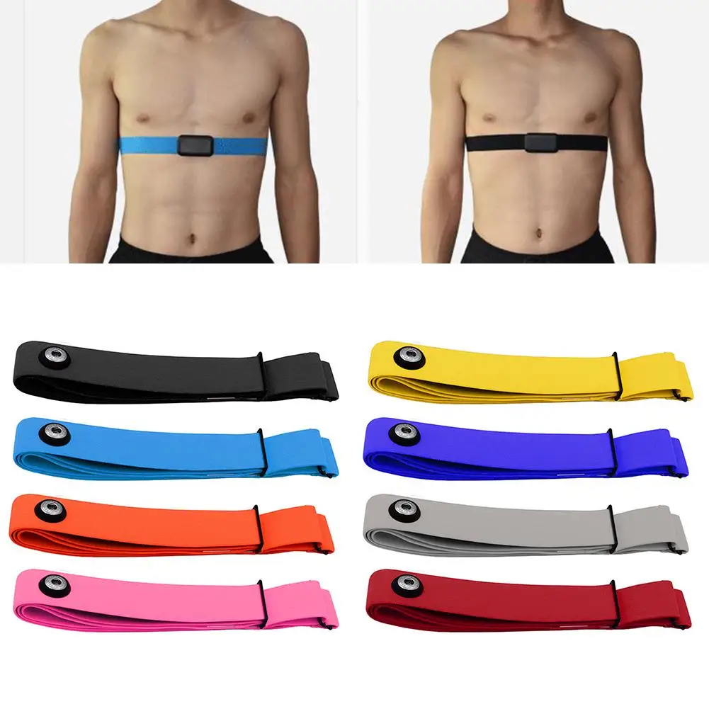 Soft Fabric Heart Rate Monitor Sports Chest Belt Strap for Polar Wahoo Garmin HS 