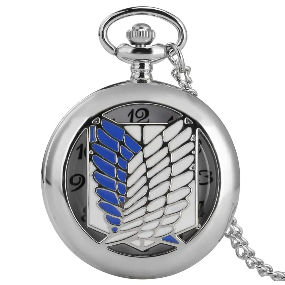 Атака на Титанов Легион скаутов Survey Corps косплэй карманные часы Винтаж Reloj Mujer