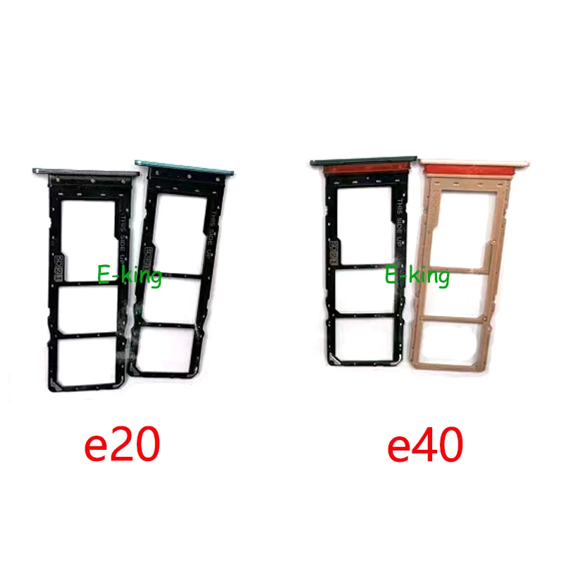 de bandeja con ranura para tarjeta Sim para Motorola E20 E40 E de tarjeta SIM| - AliExpress