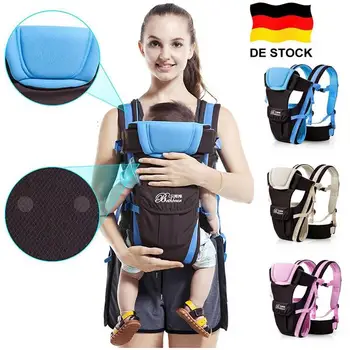 

New Fashion Ergonomic Baby Carrier Infant Kid Baby Hipseat Sling Front Facing Kangaroo Baby Wrap Carrier for Baby Travel