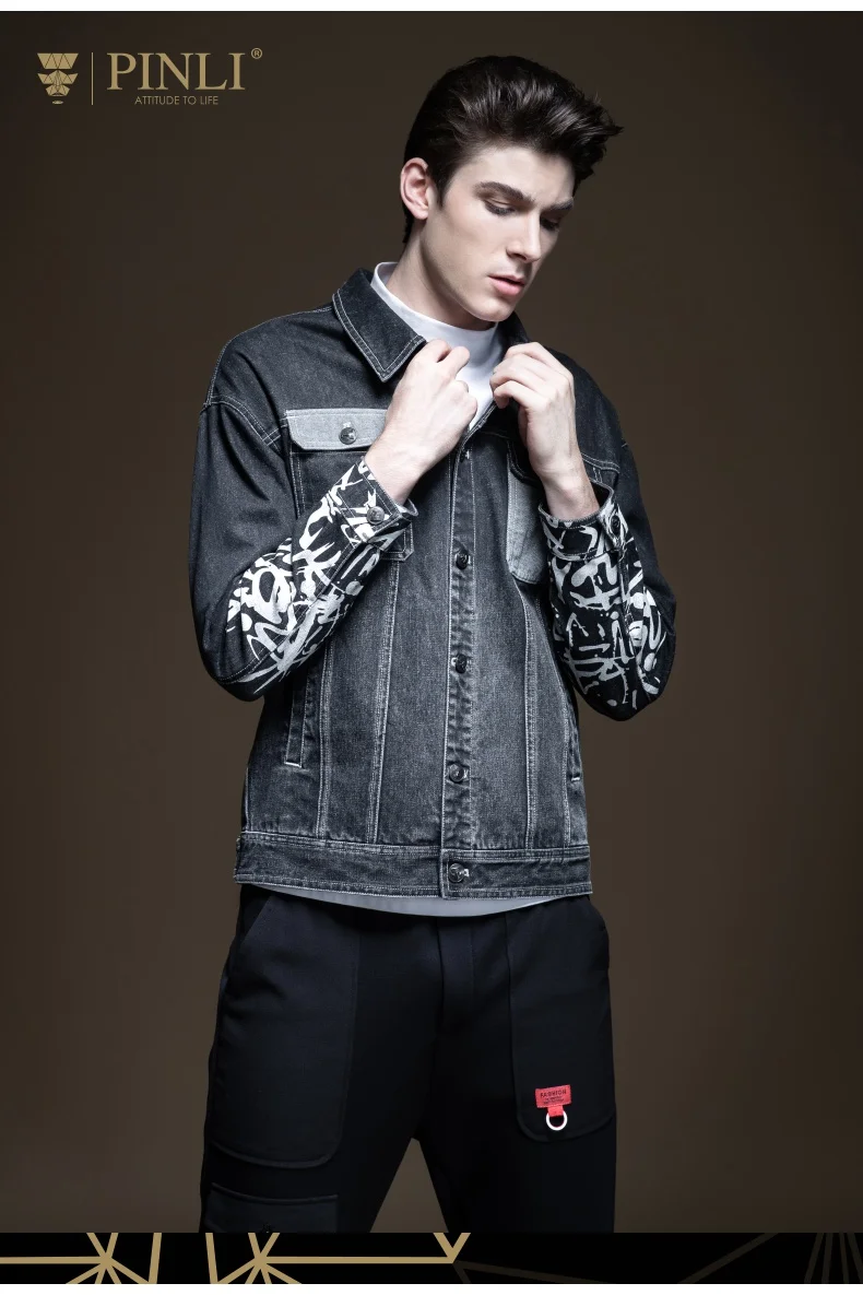 Casaco Masculino, с принтом, для мужчин,, не пинли, продукт, сделано, осень, новинка, для мужчин, для развития нравственности, с принтом, пальто с отворотами, B193604336