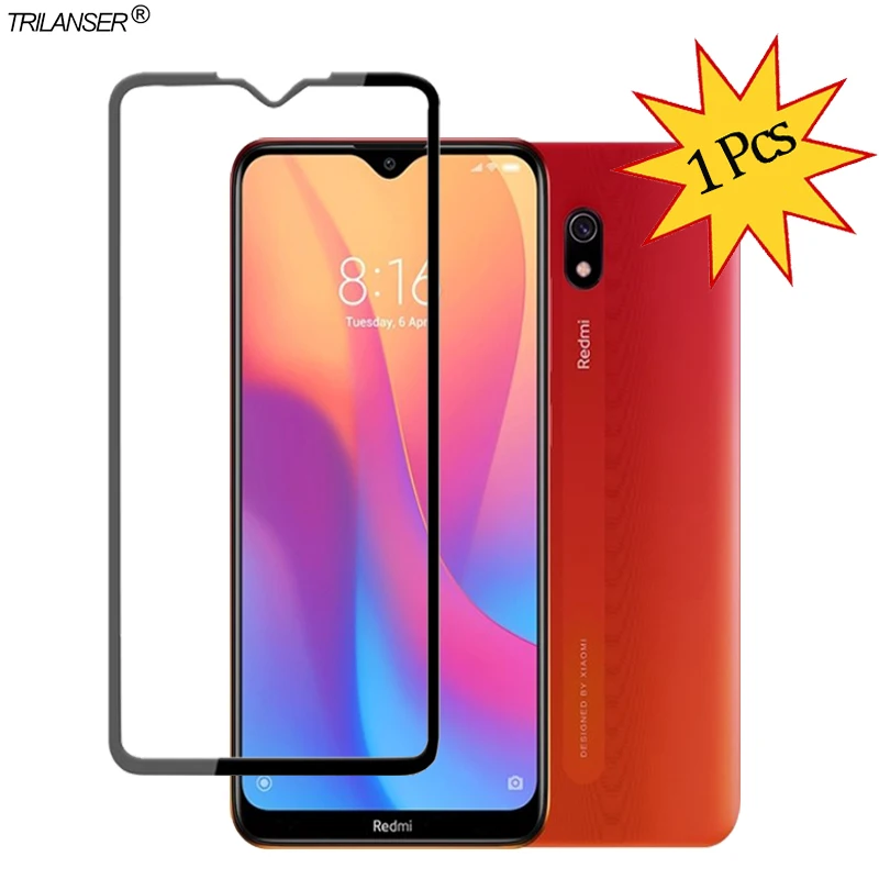 2-in-1 Front+ Back Glass Redmi-8-A Tempered Glass Screen Protector Xiaomi Redmi 8A Screen Protector Full Cover redmi 8 a Film - Цвет: Front Glass Only