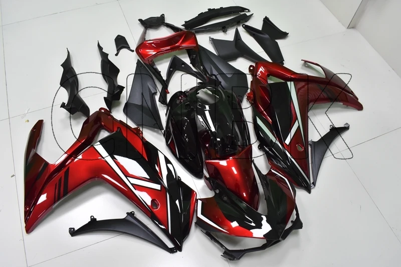 Для YAMAHA R25 R3 Abs обтекатель для YAMAHA R25 R3 16 Красный Черный Кузов для YAMAHA R25 R3- комплекты обтекателей