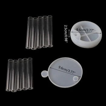 

Rotatable Jewelry Box Epoxy Resin Casting Molds for DIY Multi-Layer Trinket Box 1XCA