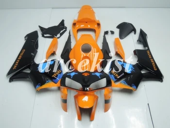 

New ABS Injection Mold motorcycle Fairings 100% Fit For Honda CBR600RR F5 05 06 2005 2006 fairings bodywork set Orange