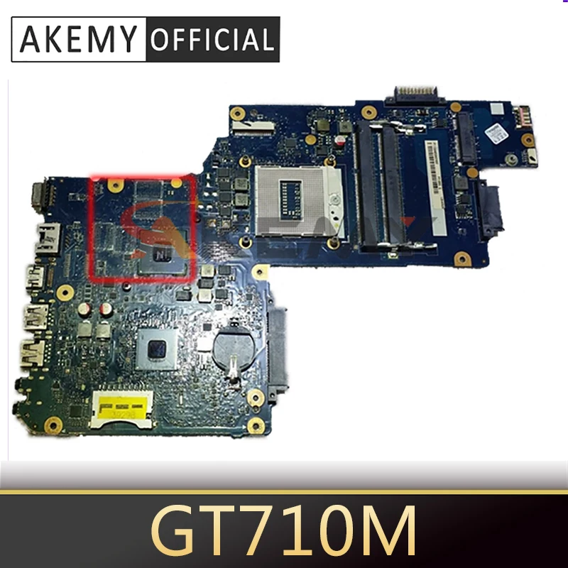 Материнская плата AKEMYLaptop для Toshiba Satellite C50 A571 - PT10SG DSC MB REV 2 0 69N0CKM42A01P GeForce GT710M Гарантия