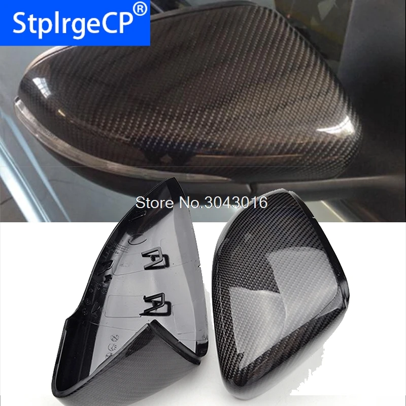 

For Volkswagen VW Golf 6 GTI R20 MK6 2008 - 2012 Without Lane Assit Carbon Fiber Mirror Cover 1: 1 Replacement type