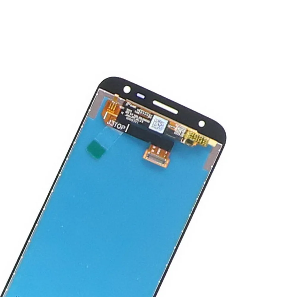 Cena Do Samsung Galaxy J3 2017 J330 J330F do ekranu lcd telefonu wyświetlacz montaż digitizera ekranu dotykowego wymiana z regulacja jasności