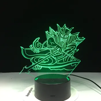 

3D Led Night Light Anime Susanoo Naruto Color Changing Room Decor Lamp Child Gift Kids Manga Table Night Lamp Sasuke