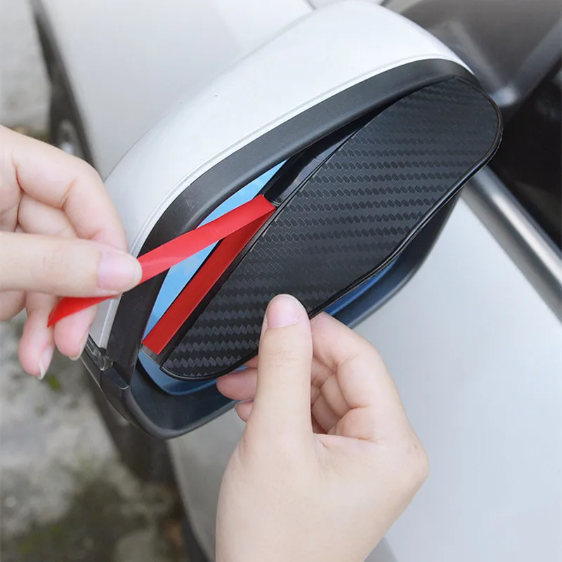 2 VOITURE VUE Arrière Côté Miroir Pluie Board Sourcils Protection