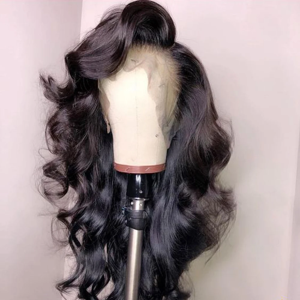 360 Lace Frontal Wig Pre Plucked With Baby Hair Peruvian Body Wave Wig Lace Human Hair Wigs For Black Women
