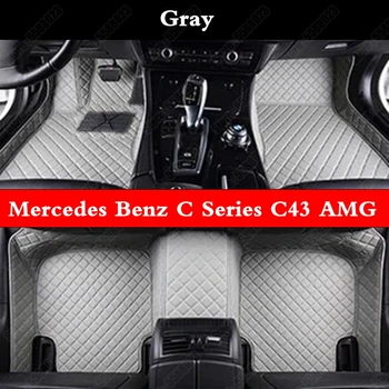 

Custom Car Floor Mats for Mercedes Benz C Series C43 AMG C63 C180 C200 C250 C280 C300 C350 C400 Sedan All Weather Foot Mat Pads