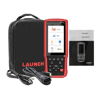 LAUNCH X431 CRP429C Auto OBD2 diagnostic tool support Engine/ABS/Airbag/AT and 11 Reset Function CRP 429C Car Code Reader 2017 launch x431 dbscar 2 replacement bluetooth adapter for x431 pros mini x431 pro mini diagun iv adapter