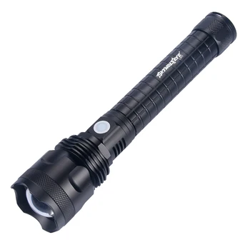 

SkyWolfEye Portable LED SOS Flashlight Aluminum Durable Bright Nightlight Powerful Handhold Flashlight