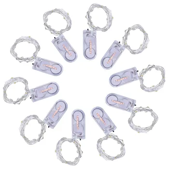 

Battery Powered Wine Bottle Lights with Cork 2M 20 LED Copper Wire Colorful Fairy Lights String for Party Wedding Decor