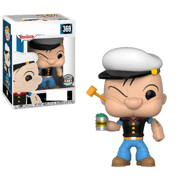 

Funko Pop Popeye the Sailor #369 Vinyl Dolls Action Figure Collection Model Toys for Children Birthday Gift