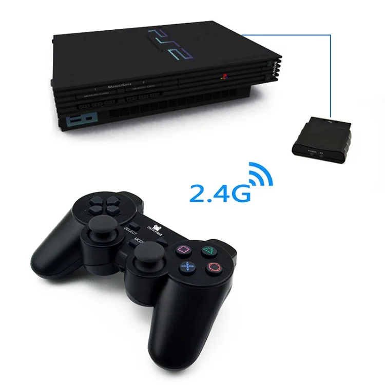 Контроллер данных FROG 2,4 ГГц для sony PS2, джойстик, джойстик для sony Playstation PS2, консоль для sony PS3, ПК