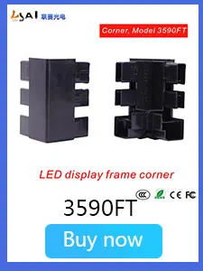 Plug-in 4pcs 1+1/3590T3 frame splicing P5 P4 P3 P2.5 P2 LED display frame accessories