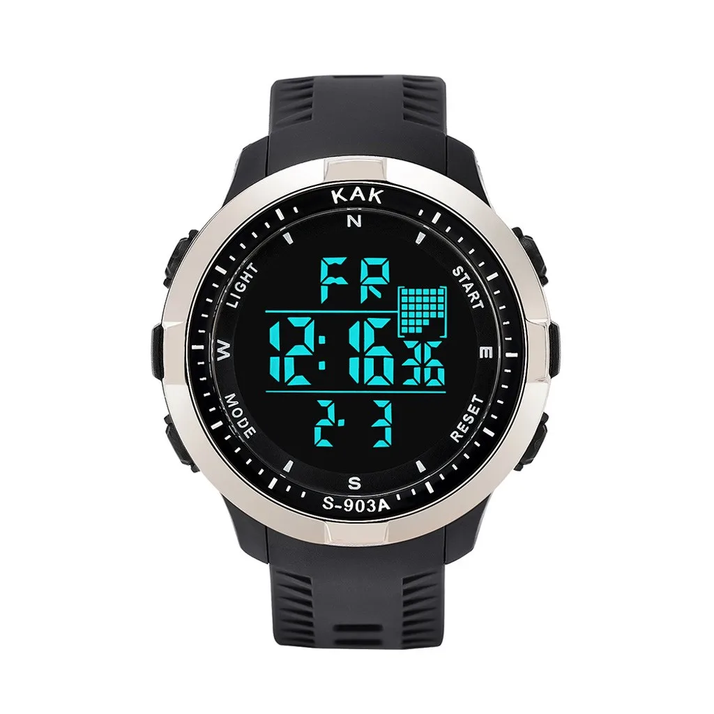 reloj digital hombre Fashion watch men High-End Multi-Function 50M Sports Waterproof Watch relogio esportivo