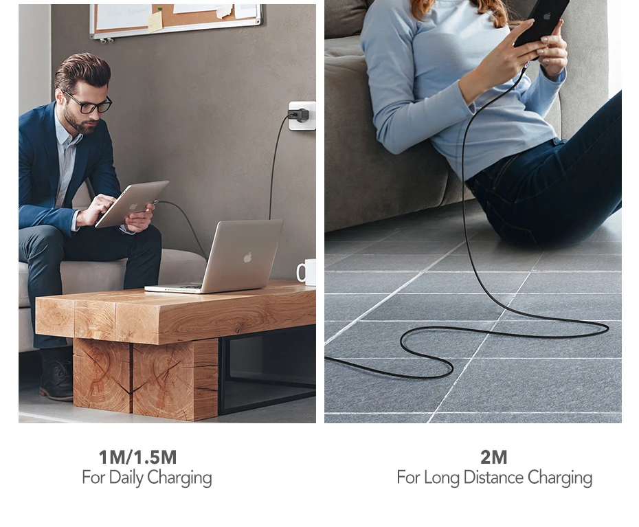 Ugreen MFI usb type c-Lightning Кабель для iPhone 11 pro xs max xr 8 7 6s plus 5 ipad зарядное устройство pd Быстрая зарядка короткий 25 см 0,3 м
