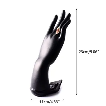 

Hand Form Ring Display Holder Resin Female Mannequin Jewellery Show Stand Rack new