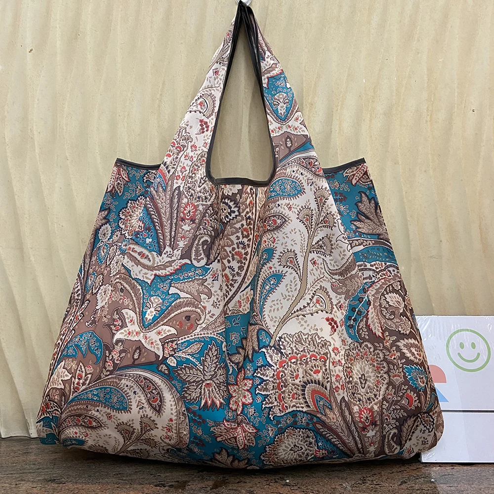 Bag Handbags Tote-Bag T-Shirt Reusable Foldable Large-Size Waterproof High-Quality