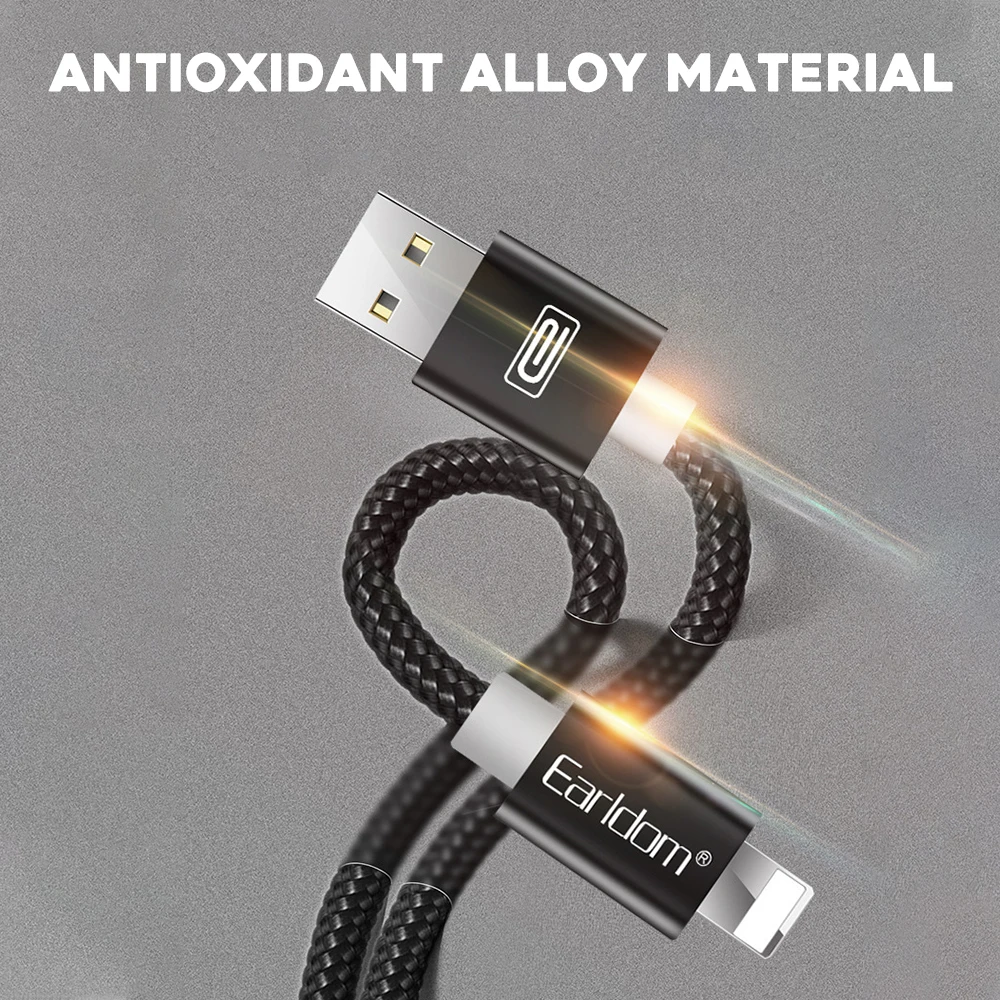 

FDBRO 3M USB Micro type-c Cable Fast Charging Charger Mobile Phone Cable For iPhone Wire Cord For iPhone Xs Max Xr X 8 7 6 6s