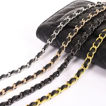 

1cm Wide Small Metal Bags Chain Purse Buckles Women Shoulder Strap for Bags Replace Crossbody Chain Bag Accessories