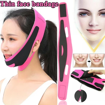 

Women Reduce Double Chin Thin Face Anti Wrinkle Face Slimming Bandage Facial Massager Face-Lift Belt Beauty Tool