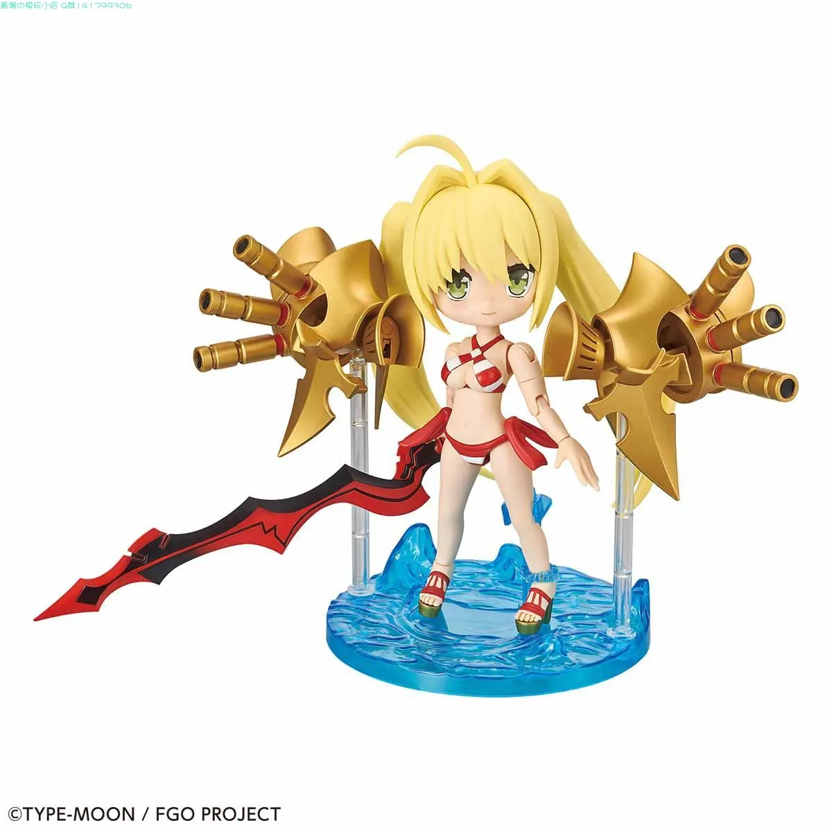 Оригинальный BANDAI Fate Grand Order FGO Caster набор для сборки фигурки модель фигурок куклы
