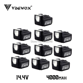 

New 4000mAh 14.4V Li-ion Replacement for Makita Battery BL1440 BL1415 BL1430 BL1420 LXT 200 Maktec Rechargeable Battery Packs