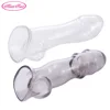 ManNuo Reusable Condoms For Men Penis Enlargement Extender Sleeve Soft Penis Cock Rings Sex Toys Adult Sex Products Sex Shop 88 1