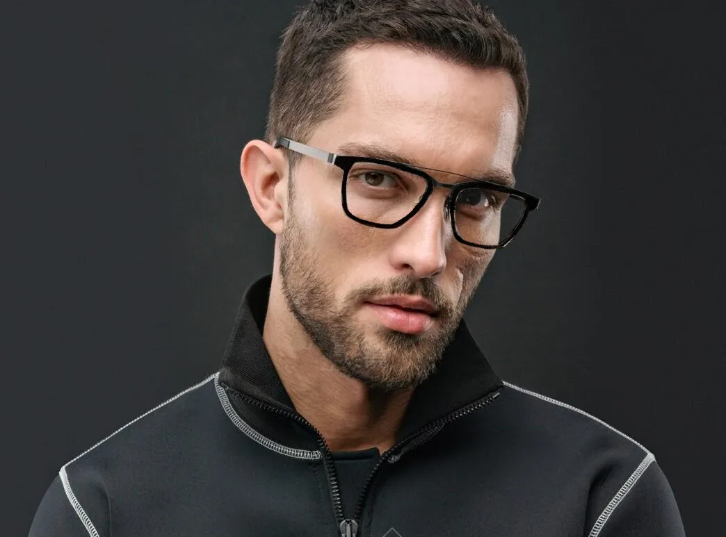 Dänemark Marke Titan Brille Rahmen Männer Frauen Ultra-licht Rezept Myopie Keine Schraube Brillen Rahmen Gafas 4507 – Detail 1