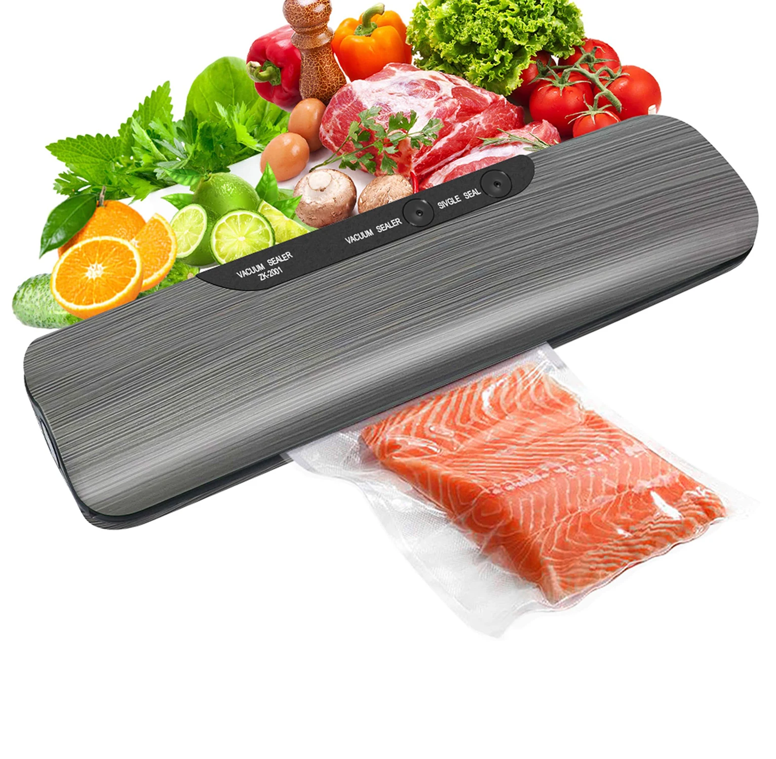 Вакуумный упаковщик пищевых продуктов YAJIAO полностью автоматическая