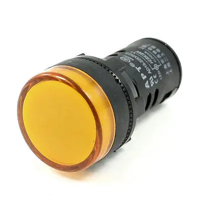 

AD16-22D/S23 AC/DC 24V Orange Light LED Indicator Signal Lamp Bulbs 20mA