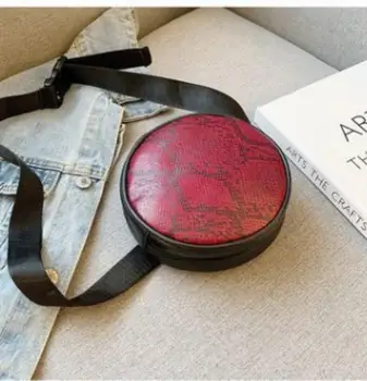 

2020 New Fashion High Quality Waist Bag Women Waist Fanny Packs Belt Bag Luxury Brand Serpentine Leather Chest Handbag