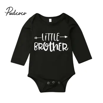 

Baby Boy Brother Letter Clothes Bodysuits Autumn Winter Jumpsuit Long Sleeves bodysuit For Newborns Body Suit Infant