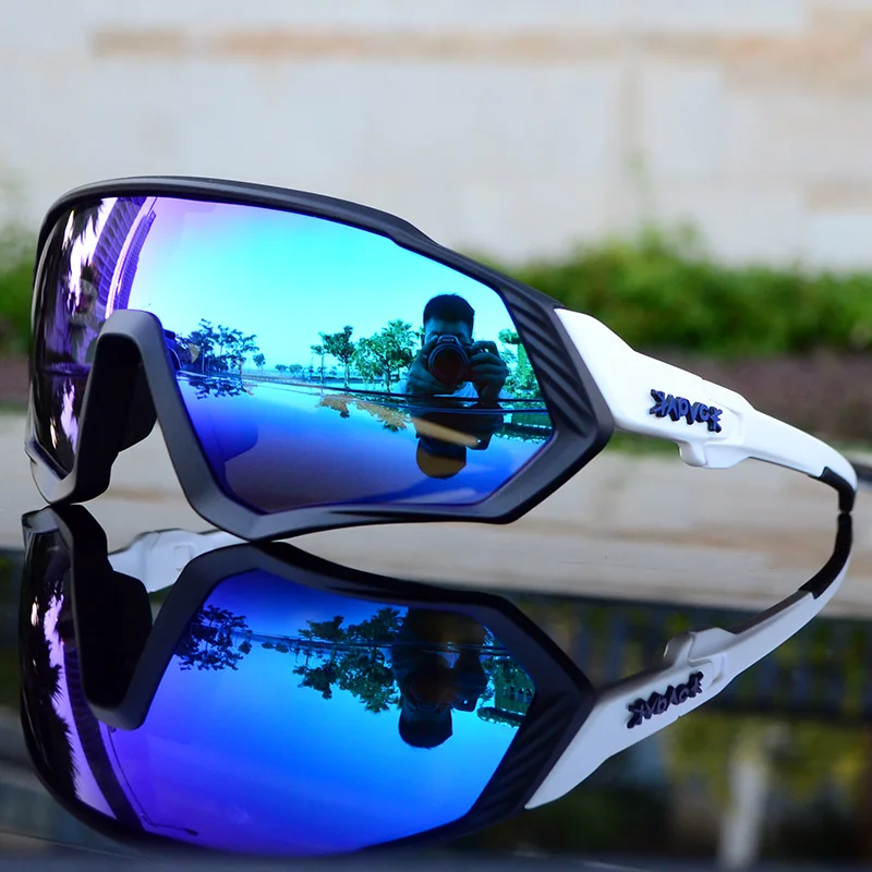 2019 Polarized 5 Lens Cycling Glasses Road Bike Cycling Eyewear Cycling Sunglasses MTB Mountain Bicycle Cycling Goggles UV400