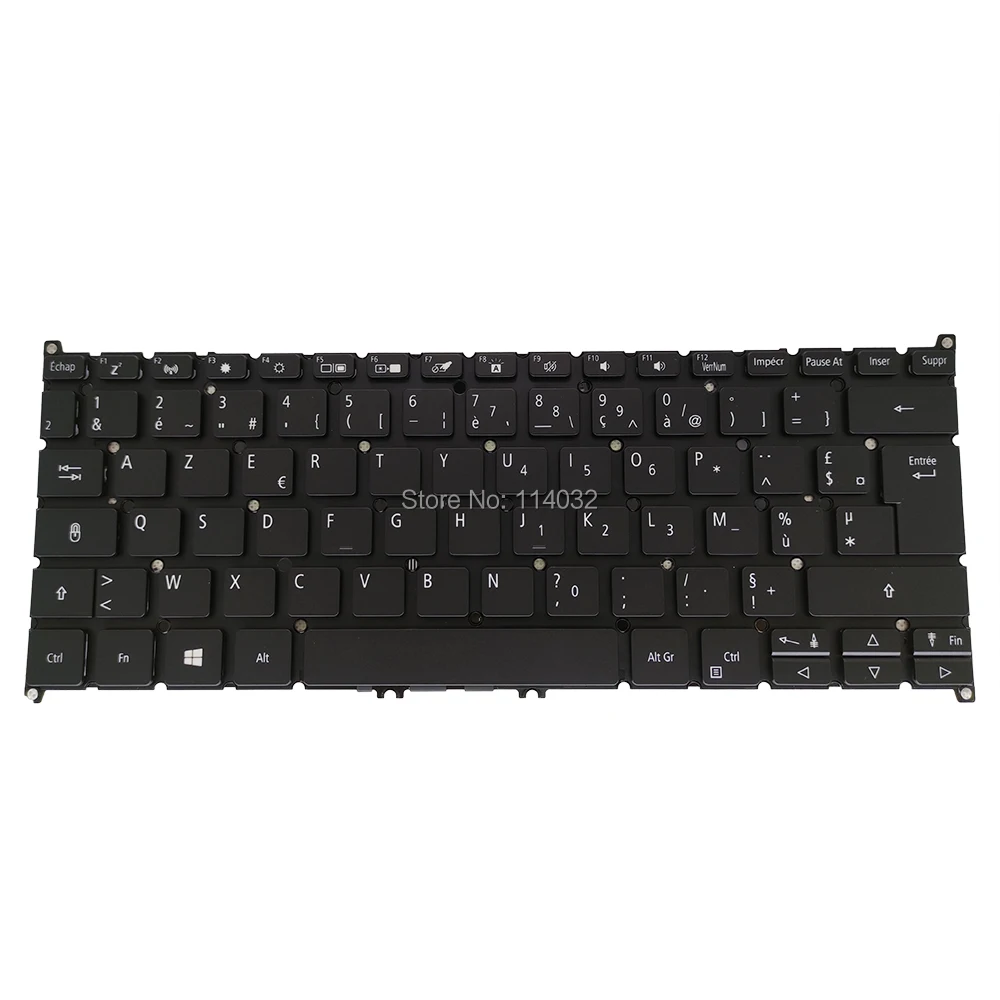 Teclado para Acer Substituição Teclados Backlight 5 51 Sf114-32 fr Francês Sv3p A81bwl Preto Portátil kb Melhor Sp513 52n - Imagem 6