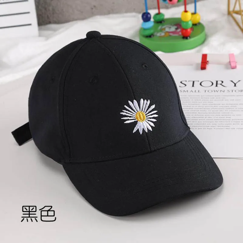 Doitbest 2021 Spring Child Baseball Cap 2 to 8 Years old Little daisies Candy colors kids Hats Boy Girl Caps snapback hat plain black ball cap